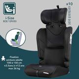Siege auto évolutif - BAMBISOL - AY570N - Groupe 1/2/3 - I-Size - Noir