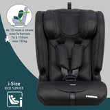 Siege auto évolutif - BAMBISOL - AY570N - Groupe 1/2/3 - I-Size - Noir