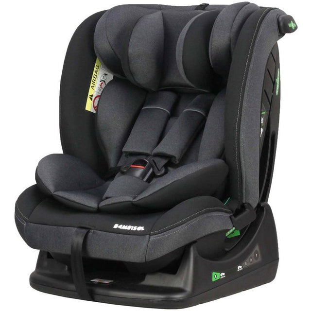 Siege auto réversible évolutif - BAMBISOL - AY913PLUSN - Groupe 0+/1/2/3 - I-Size - Inclinable - Réducteur - Noir