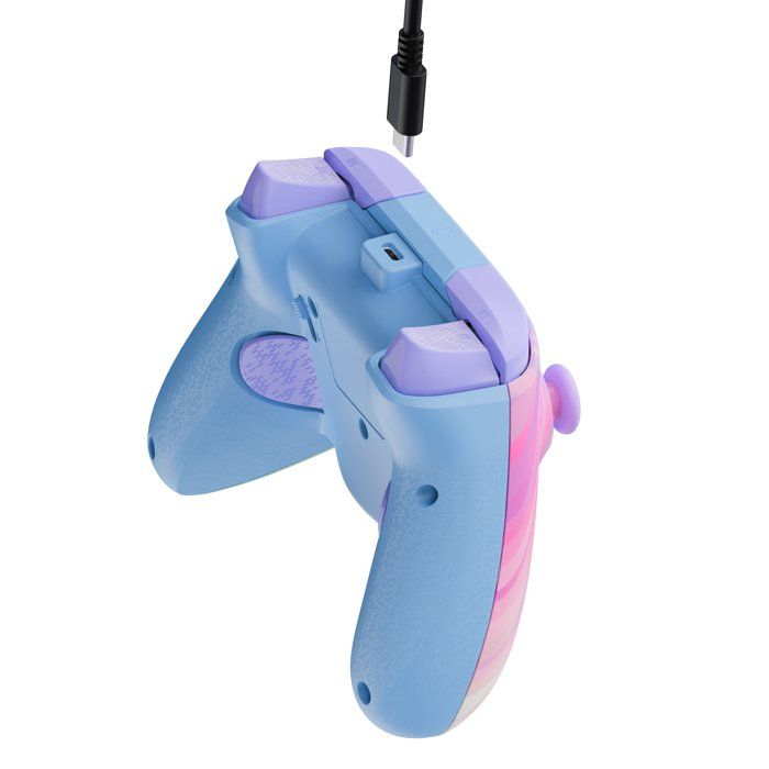 Manette filaire Turtle Beach Rematch Advanced Cotton Candy  Xbox Series XS, Xbox One et PC