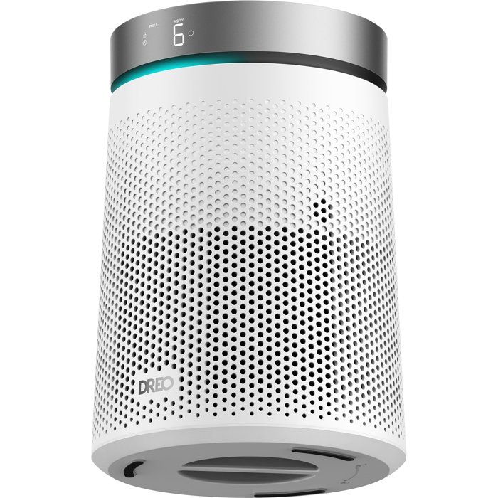 Ionisateur - DREO - Macro AP606 - Renouvellement de l'air jusqu'a  82 m²/h - Silencieux 22dB - Minuterie - Verouillage enfant