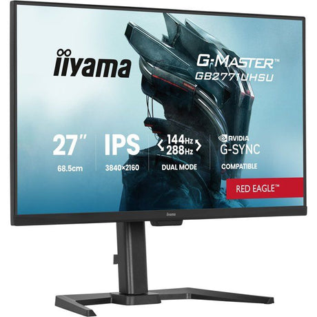 Ecran PC Gamer - IIYAMA -  27 - 144Hz - Dalle Fast IPS - 0,8ms - GB2771UHSU-B1