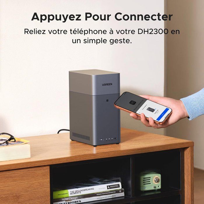 Serveur NAS - UGREEN - DH2300 - 2 baies - 4 Go