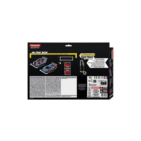 Kit d'extension circuit et voitures - CARRERA GO!!! - Extension set  2 - 2 voitures GT Racer - Échelle 1:43 - Des 6 ans