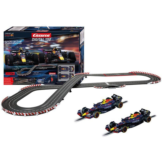 Circuit électrique - CARRERA Digital 132 - Race of Champions - Échelle 1:32 - 2 Formule 1 - Des 8 ans