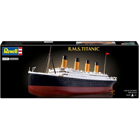 Maquette a construire - REVELL - Click System - R.M.S TITANIC - Sans colle - Pieces pré-peintes