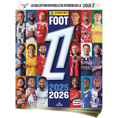 Starter pack - PANINI - Foot FR 2025/26 Ligue 1 McDonald's - Album - 5 pochettes