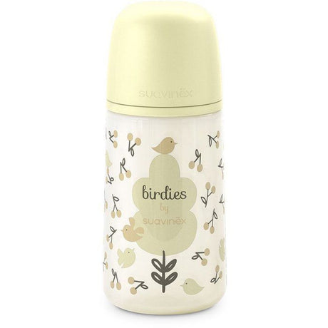 Biberon - SUAVINEX - Birdies - Tétine SX Pro M - 270 ml - 3 a 6 mois- Beige