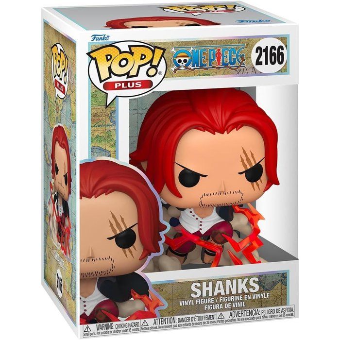 Figurine Funko Pop! Plus - One Piece Shanks - Vinyle