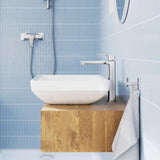Mitigeur de lavabo - GROHE DICE - Taille XL - Corps lisse sans vidage - Chrome