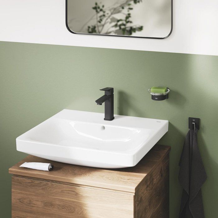 Mitigeur de lavabo - GROHE DICE - Taille M - Vidage clic-clac - Noir mat