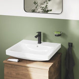 Mitigeur de lavabo - GROHE DICE - Taille M - Vidage clic-clac - Noir mat