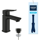 Mitigeur de lavabo - GROHE DICE - Taille S - Clic-clac - Noir mat