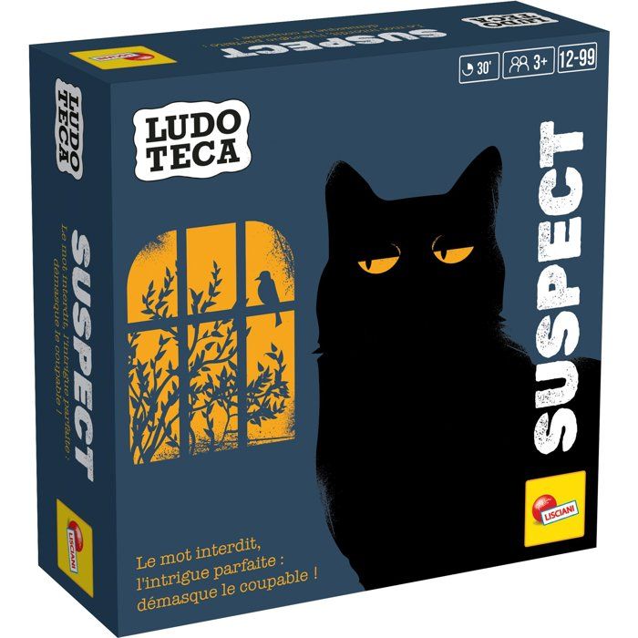 Suspect - Jeu de Bluff & Stratégie - LUDOTECA - LISCIANIGIOCHI - a partir de 3 joueurs - Des 12 ans