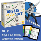 Dessin'Mot - Jeu de Dessin - LUDOTECA - LISCIANIGIOCHI - a partir de 4 joueurs - Des 8 ans
