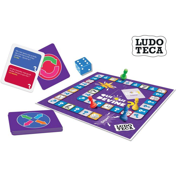 Qui Qui Devine? - Jeu d'Énigmes - LUDOTECA - LISCIANIGIOCHI - 2 a 4 joueurs - Des 6 ans