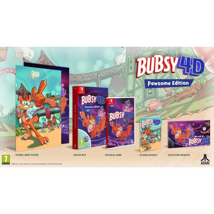 Bubsy 4D Pawsome Edition - Jeu SWITCH