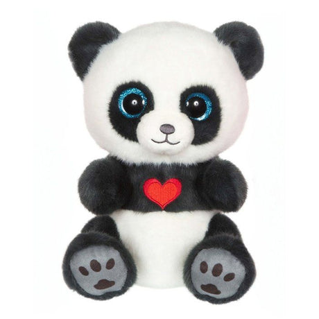 Peluche - GIPSY TOYS - SMOKY - Gris ardoise - 23 cm - Coeur sur le ventre
