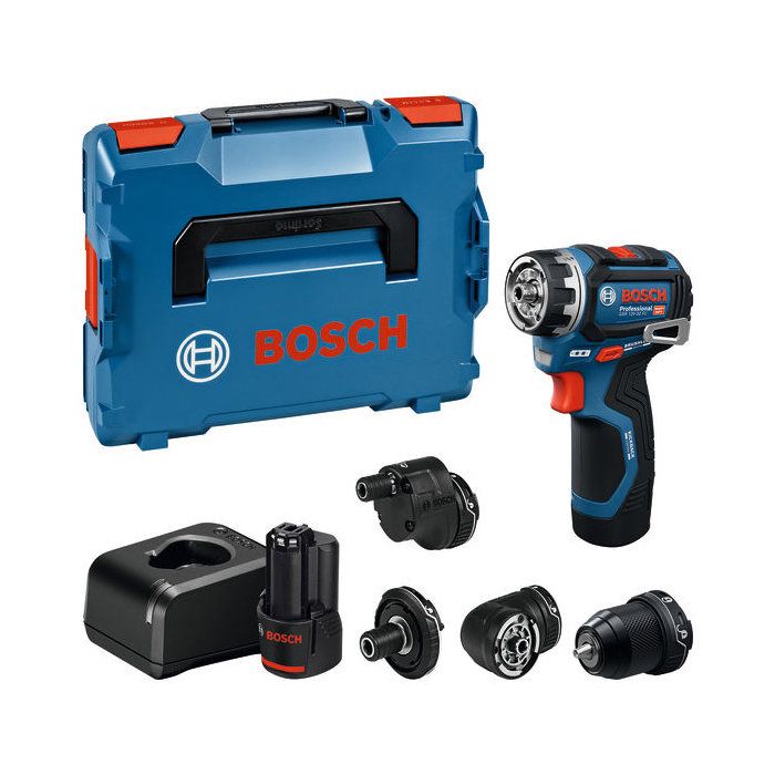 Visseuse sans fil - BOSCH PROFESSIONAL - GSR 12V-32 FC - 2x2,0Ah - Advanced KickBack Control - FlexiClick