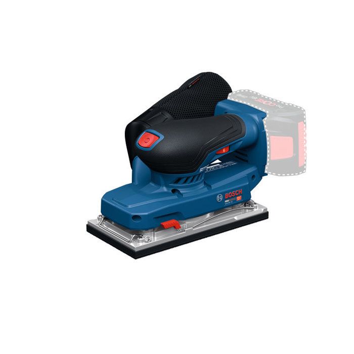 Ponceuse vibrante Sans fil 18V PRO HEAVY DUTY GSS18V-18 - BOSCH - sans batterie, ni chargeur - L-Boxx - 06019R7001