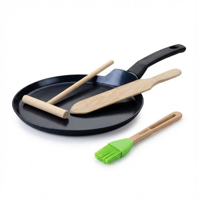Set chandeleur crepiere - FACKELMANN - BRANDAO - Ř 26 cm - 3 ustensiles