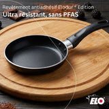 Set 2 mini crepieres - ELO - Ř 14 cm - 1 spatule Jewel de Luxe