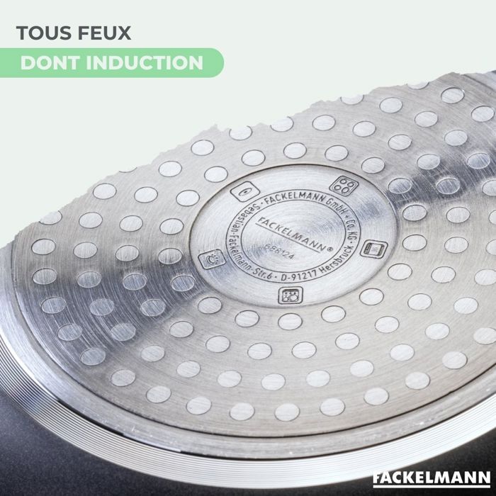 Set chandeleur crepiere - FACKELMANN - BRANDAO - Ř 26 cm - 3 ustensiles