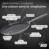 Set chandeleur crepiere - ELO - Ducato - Ø 26 cm - 3 ustensiles