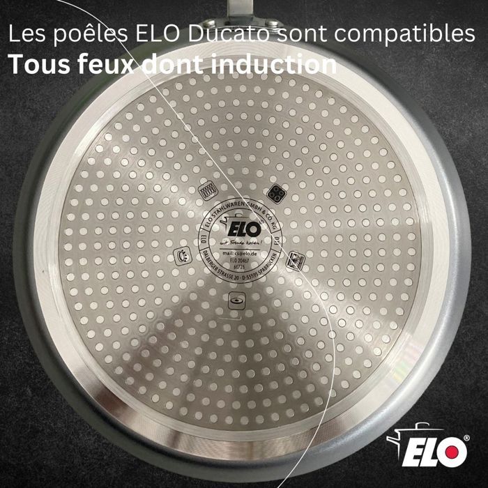 Set chandeleur crepiere - ELO - Ducato - Ø 26 cm - 3 ustensiles