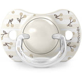 Lot de 2 sucettes symétriques - SUAVINEX - Birdies - SX Pro - 0 a 6 mois - Beige