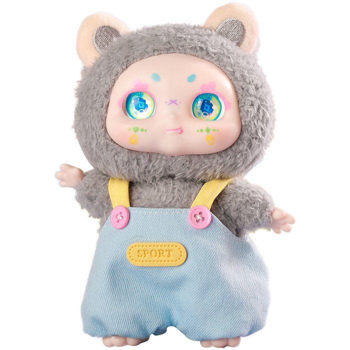 Peluche articulée - KIMMON MIMON - Collectionnable - Porte-clés et tenue amovible - Modele aléatoire - Des 3 ans