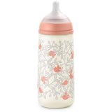 Biberon - SUAVINEX - Birdies - Tétine SX Pro L - 360 ml - 6 mois et plus - Rose
