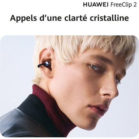 Ecouteurs sans fil - HUAWEI - Freeclip 2 - Bleu