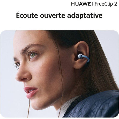 Ecouteurs sans fil - HUAWEI - Freeclip 2 - Bleu