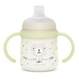 Biberon avec anses - SUAVINEX - NIGHT&DAY WILD&FREE - 150 ml - 6 mois et plus - Gris