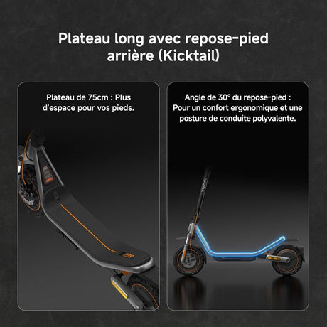 Trottinette électrique - Xiaomi - Electric Scooter 6 Pro - 1000 W max - 12 - Autonomie 70 km - Vitesse max 25km/h - Noir