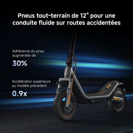Trottinette électrique - Xiaomi - Electric Scooter 6 Pro - 1000 W max - 12 - Autonomie 70 km - Vitesse max 25km/h - Noir