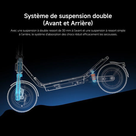 Trottinette électrique - Xiaomi - Electric Scooter 6 - 800 W - 12 - Autonomie 45 km - Vitesse max 25km/h - Noir