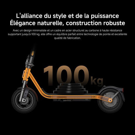 Trottinette électrique - Xiaomi - Electric Scooter 6 Lite - 500 W max - 10 - Autonomie 25 km - Vitesse max 25km/h - Noir