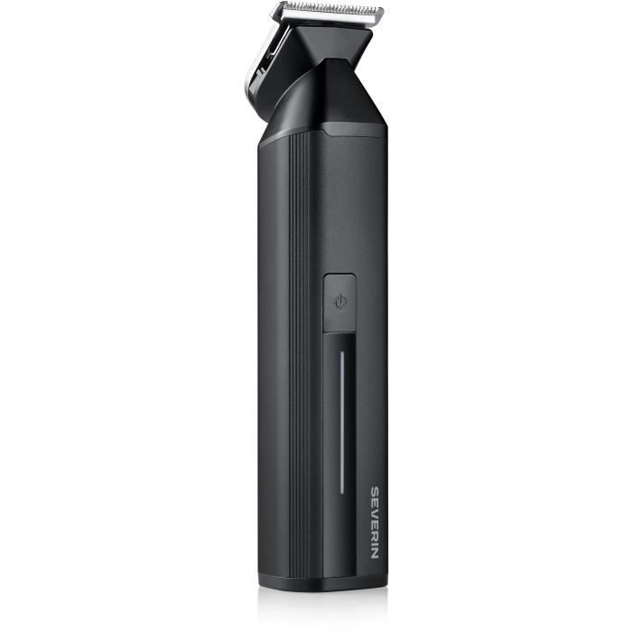 Tondeuse cheveux & barbe 6-en-1 multifonction - SEVERIN - HS 0710 - 90 min autonomie - Embouts magnétiques - IPX6 - Noir