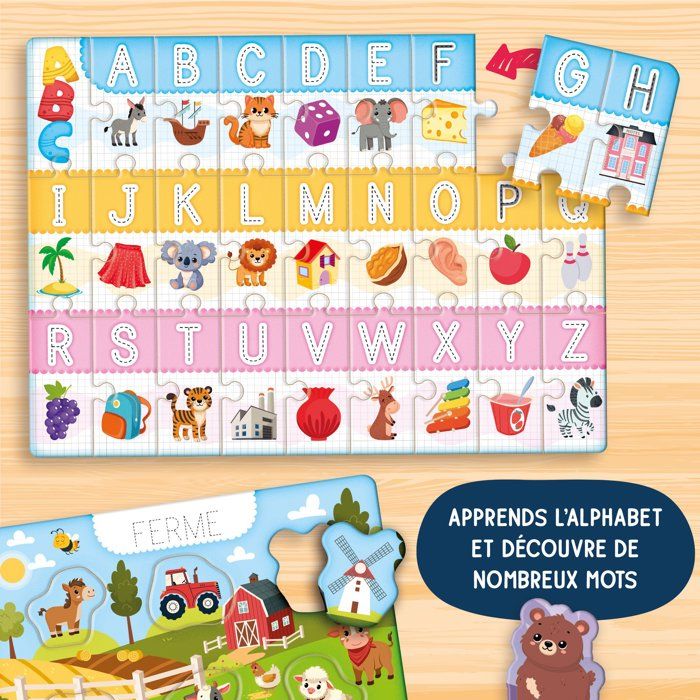 JOUER APPRENDRE Dé-fis de Mots - Jeu Éducatif - LISCIANIGIOCHI - Lecture & Logique - Des 3 ans