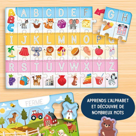 JOUER APPRENDRE Dé-fis de Mots - Jeu Éducatif - LISCIANIGIOCHI - Lecture & Logique - Des 3 ans