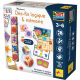 JOUER APPRENDRE Dé-fis Logiques & Mémoire - Jeu Éducatif - LISCIANIGIOCHI - Activités & Développement Cognitif - Des 3 ans