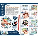 MONTESSORI PEN Mon Semainier de Jeux - Jeu Éducatif - LISCIANIGIOCHI - Activités Quotidiennes & Développement Cognitif - Des 3 ans