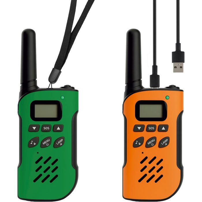 I'M A GENIUS EXPLORER Talkie-Walkie - Kit Communication - LISCIANIGIOCHI - Portée 4 km & Accessoires Inclus - Des 7 ans
