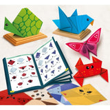 KIDS ART Origami Lab - LISCIANIGIOCHI - Origami - 105 Feuilles & 50 Modeles - Socles Bois - Des 7 ans