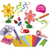 KIDS ART Stripe and Stripe - LISCIANIGIOCHI - Kit Créatif - Rubans & Paillettes - Effets Graphiques - Des 7 ans