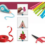 KIDS ART Stripe and Stripe - LISCIANIGIOCHI - Kit Créatif - Rubans & Paillettes - Effets Graphiques - Des 7 ans