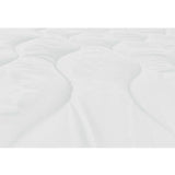ABEIL Couette chaude Bicolore - 140 x 200 cm - Blanc et gris
