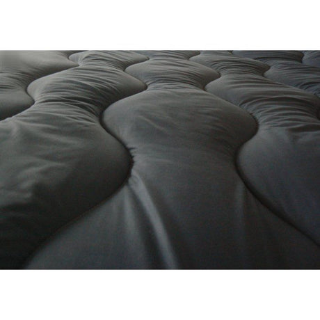 ABEIL Couette chaude Bicolore - 220 x 240 cm - Blanc et gris
